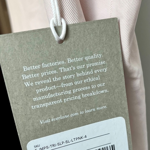NWT EVERLANE PALE PINK JUMPSUIT - Picture 3 of 6